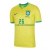 Maillot de Supporter Brésil RODRYGO 26 Domicile Coupe du Monde 2022 Pour Homme